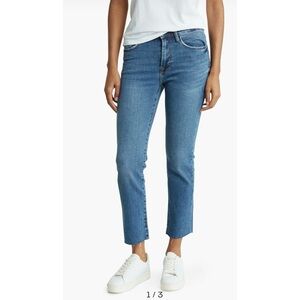 kensie jeans the allie high rise slim straight stretchy size 4/27